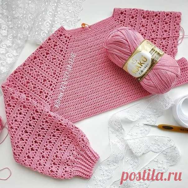 Реглан крючком
#вязание #вязаниекрючком #своимируками