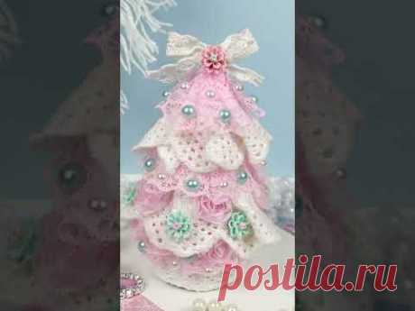 Елочки бывают разные 🎄 Три варианта из разных материалов #своимируками #diycrafts #handmadecard
