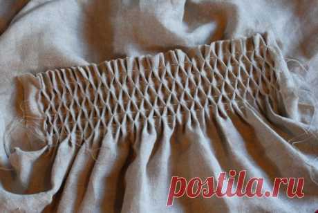 Another gatheded apron | Cristina's ramblings