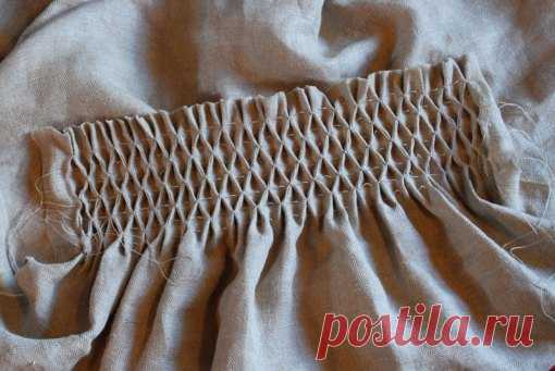 Another gatheded apron | Cristina's ramblings