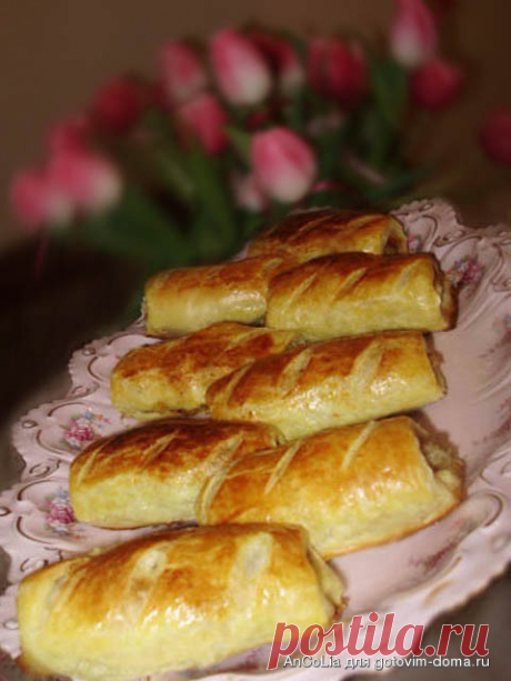 Котлеты в слоеном тесте - удачное решение ужина | Четыре вкуса