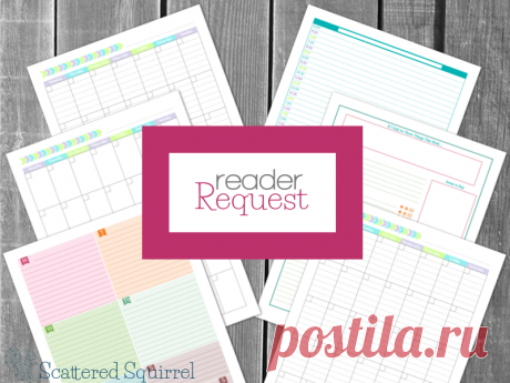 New Planner Printables {Reader Request}
