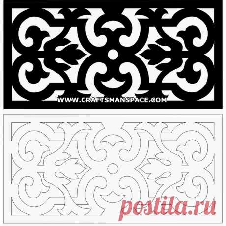 Ажурные векторные рисунки орнамента и узоров.