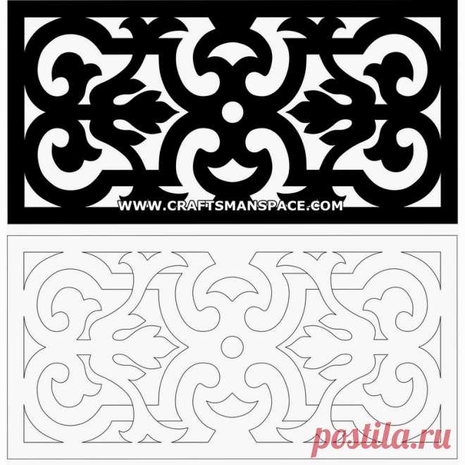 Ажурные векторные рисунки орнамента и узоров.