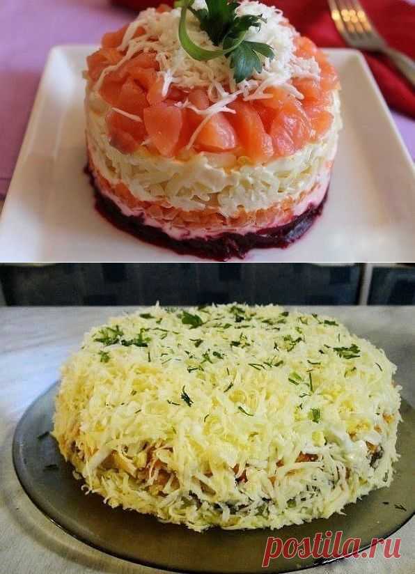 Подборка вкусных салатов