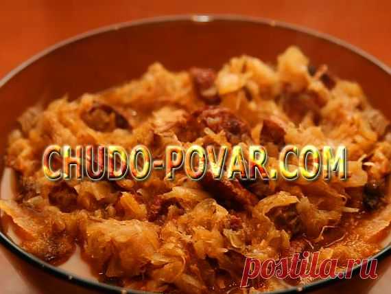 ТУШЕНАЯ КАПУСТА С МЯСОМ. Рецепт тушения капусты с фото