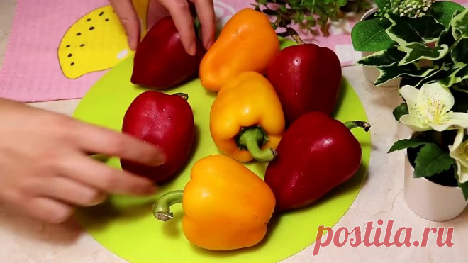 Рецепт вкусного перца, который готовить проще простого. перец на сковороде.