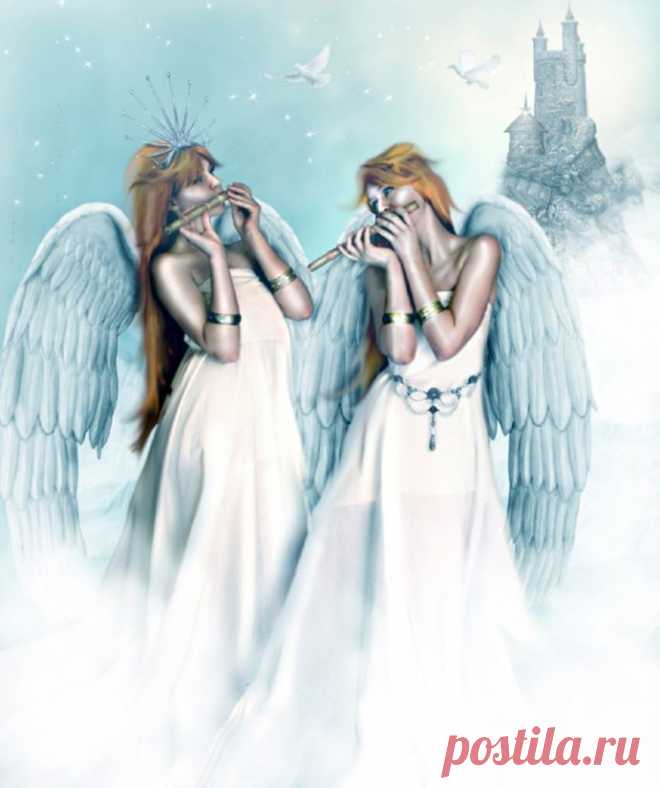 Играет Ангел на флейте. - Стихи и Проза России