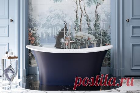 Выставка KBIS: 10 трендов для ванной комнаты | Houzz Россия