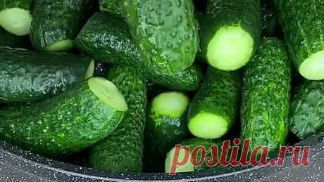 ХРУСТЯЩИЕ И НЕВЕРОЯТНО ВКУСНЫЕ ОГУРЦЫ НА ЗИМУ!🥰👌