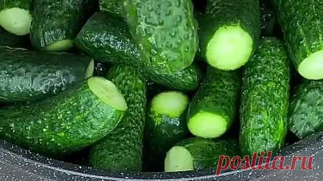 ХРУСТЯЩИЕ И НЕВЕРОЯТНО ВКУСНЫЕ ОГУРЦЫ НА ЗИМУ!🥰👌