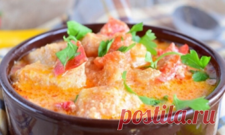 Вкуснейший паприкаш из курицы