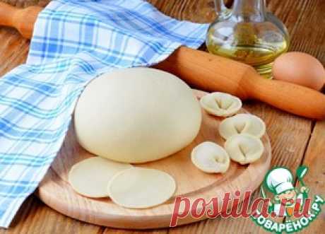 Тесто для пельменей с уксусом - кулинарный рецепт
