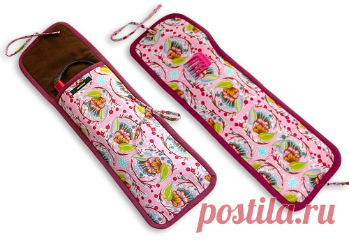 Flat Iron - Curling Iron Travel Case | Sew4Home