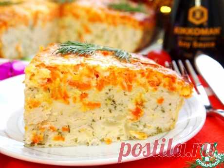 Курино-творожный пирог Кулинарный рецепт