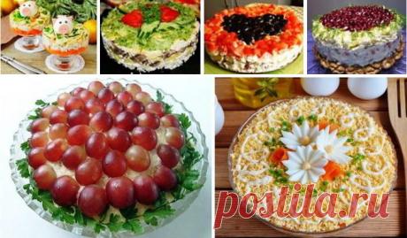 Сытные слоеные салаты: топ-9 рецептов — Мир интересного