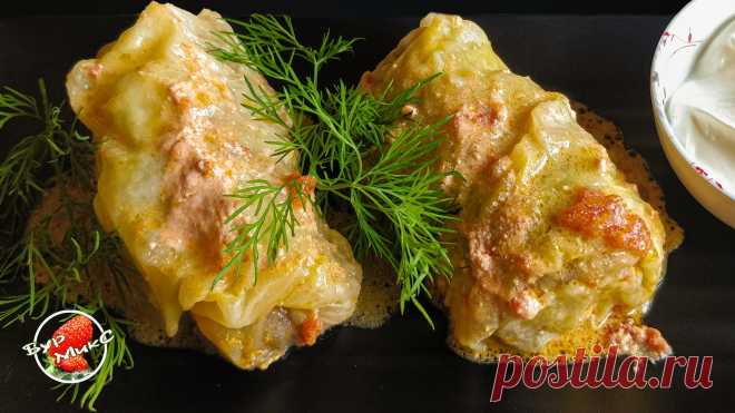 Голубцы с мясом и рисом по рецепту 1861 года