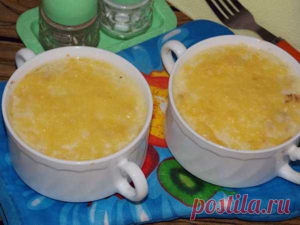 Жульен из курицы с картошкой в порционных формах | CityWomanCafe.com