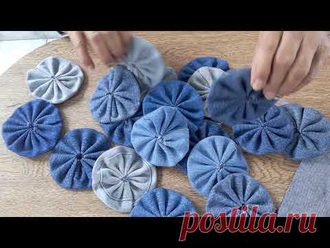 Коврик для посуды Fuxico изготавливается  без использования машины.