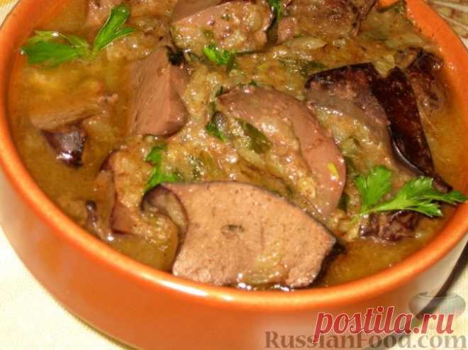 Рецепт: Чапфайна - печень по-испански на RussianFood.com