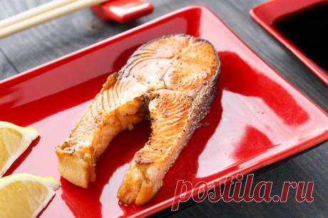 Форель в медово-соевом соусе