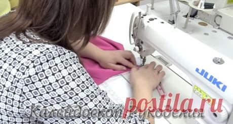 Учимся правильно обрабатывать горловину косой бейкой из шифона (Шитье и крой) | Калейдоскоп Рукоделия
