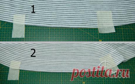 Хлопчатобумажный трикотаж – принципы шитья