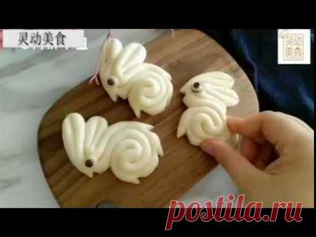 花样馒头【小兔子】，可爱的不要不要的，让人瞬间爱上的感觉