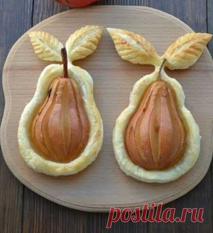 Груши в тесте