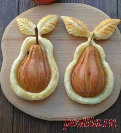 Груши в тесте