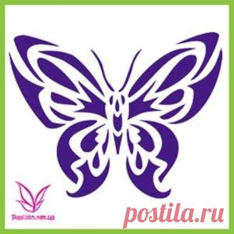 Шаблоны бабочек .