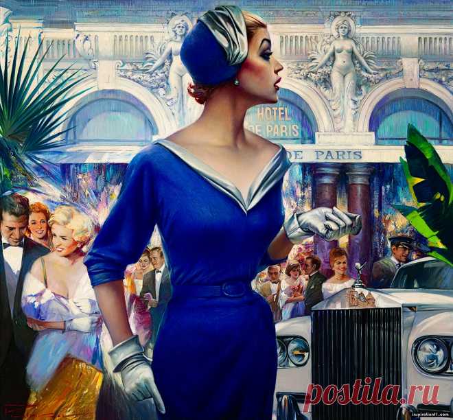 Вячеслав Плотников, 1962 | Гламур Монте-Карло | Tutt'Art @ | Pittura • Scultura • Poesia • Musica