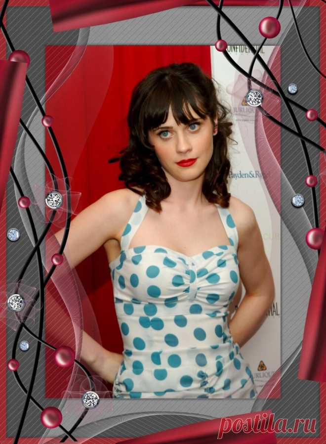 Зои Дешанель в лучших модных образах | Вокруг интернета | Яндекс Дзен