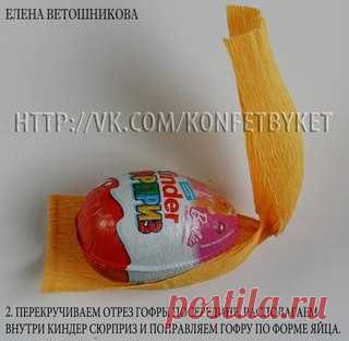 Букеты из конфет. Подарки ручной работы.