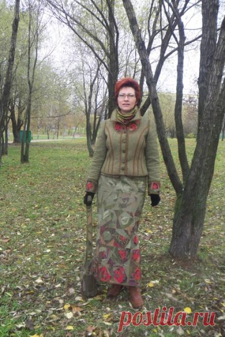 Костюмы Ксении Дмитриевой. Лоскутное