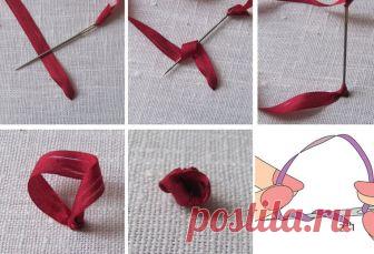 20 стежков для ручной вышивки от Ярмарки Мастеров