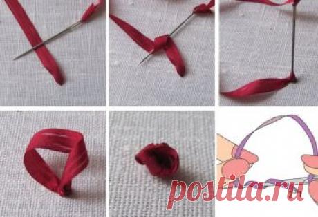 20 стежков для ручной вышивки от Ярмарки Мастеров