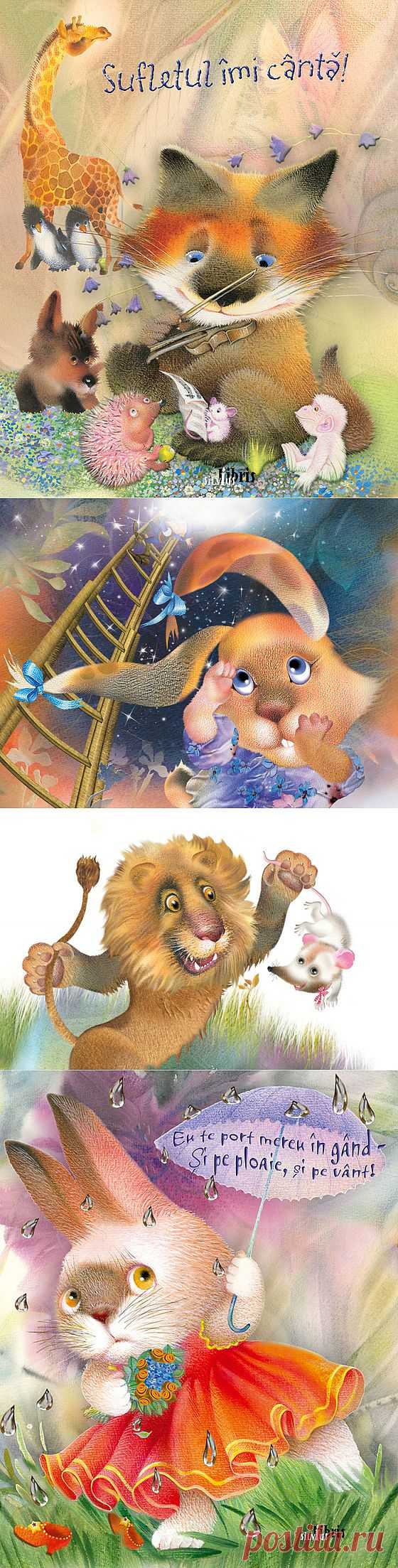 Художник-иллюстратор Марина Андрухина..