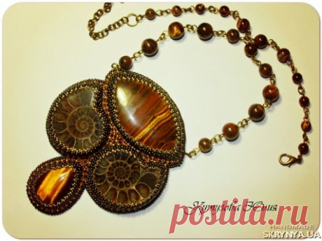 Купить Колье«Спирали времени» в Украине