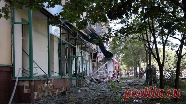 При обстреле Киевского района Донецка пострадал мирный житель