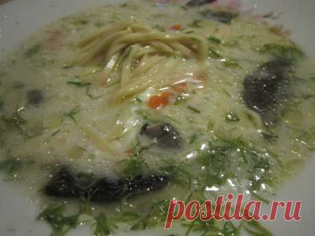 Самый простой грибной суп