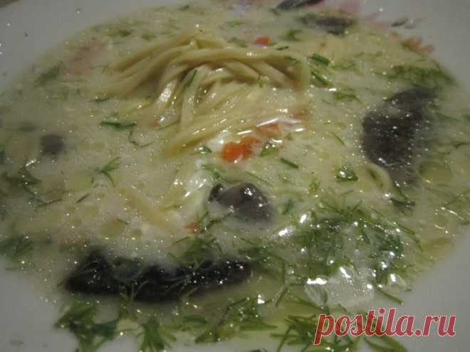 Самый простой грибной суп