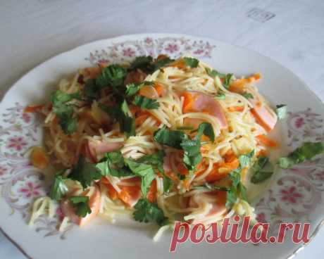 &quot;Паутинка&quot; с сардельками