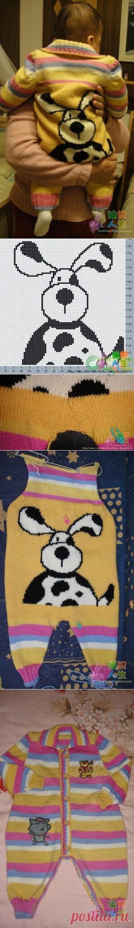 Детский комбинезон