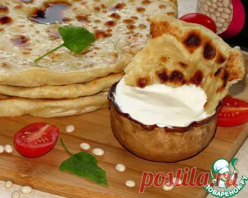 Лепешки с белой фасолью Бланш.
