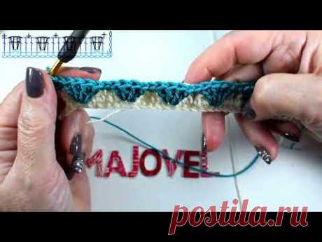 НЕВЕРОЯТНЫЙ ! ОЧЕНЬ ПРОСТОЙ И БЫСТРЫЙ СХЕМА ДЛЯ ВЯЗАНИЯ ОДЕЯЛА И ОДЕЯЛА, СОЧЕТАННЫХ ПО ЦВЕТАМ