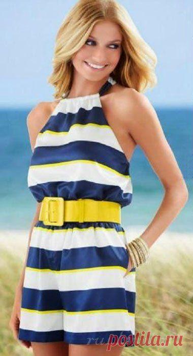 Комбинезон женский летний &raquo; Сайт "Ручками" - делаем вещи своими руками