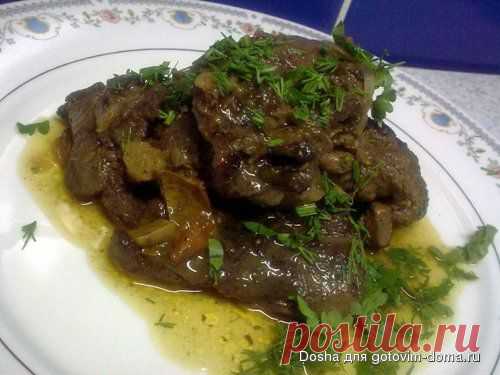 Дикий гусь в пикантном соусе • Пернатая дичь (рябчики, тетерева, куропатки)