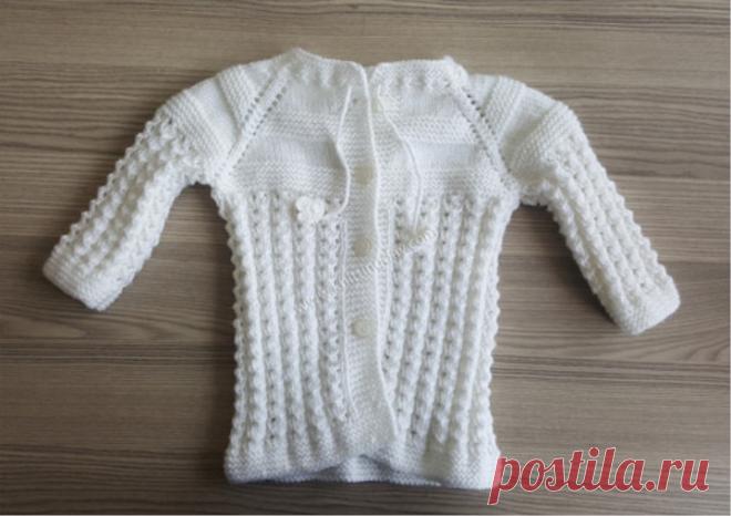 Baby White Cardigan