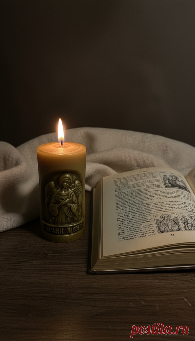 Вечернее молитвенное правило для свечеваров, вдохновленное текстом Сергея Маузера